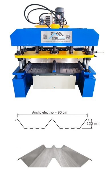 Roladora Lámina Acanalada R-90