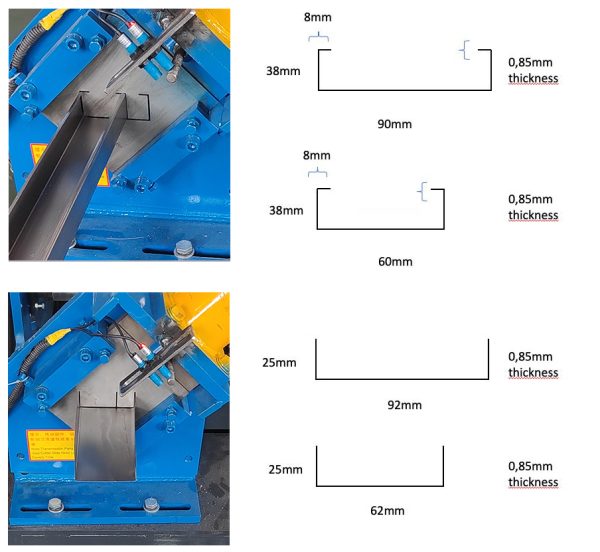 Máquina Roladora Para Fabricar Perfiles de Tablaroca