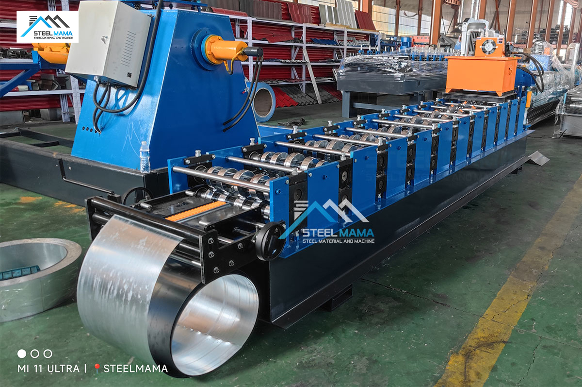 maquina de techo de cumbrera