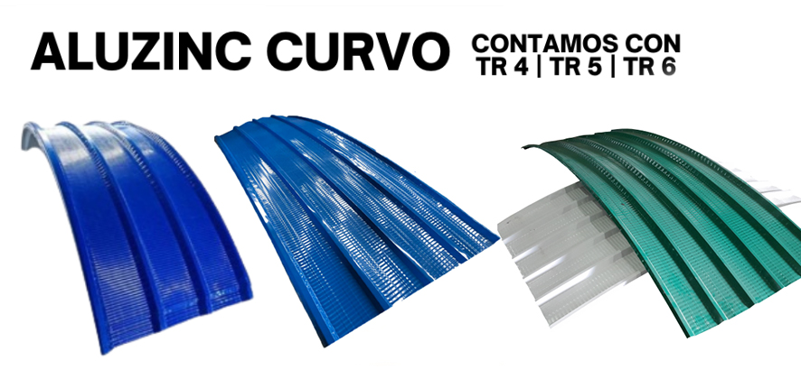 aluzinc curvo tr4 tr5 tr6